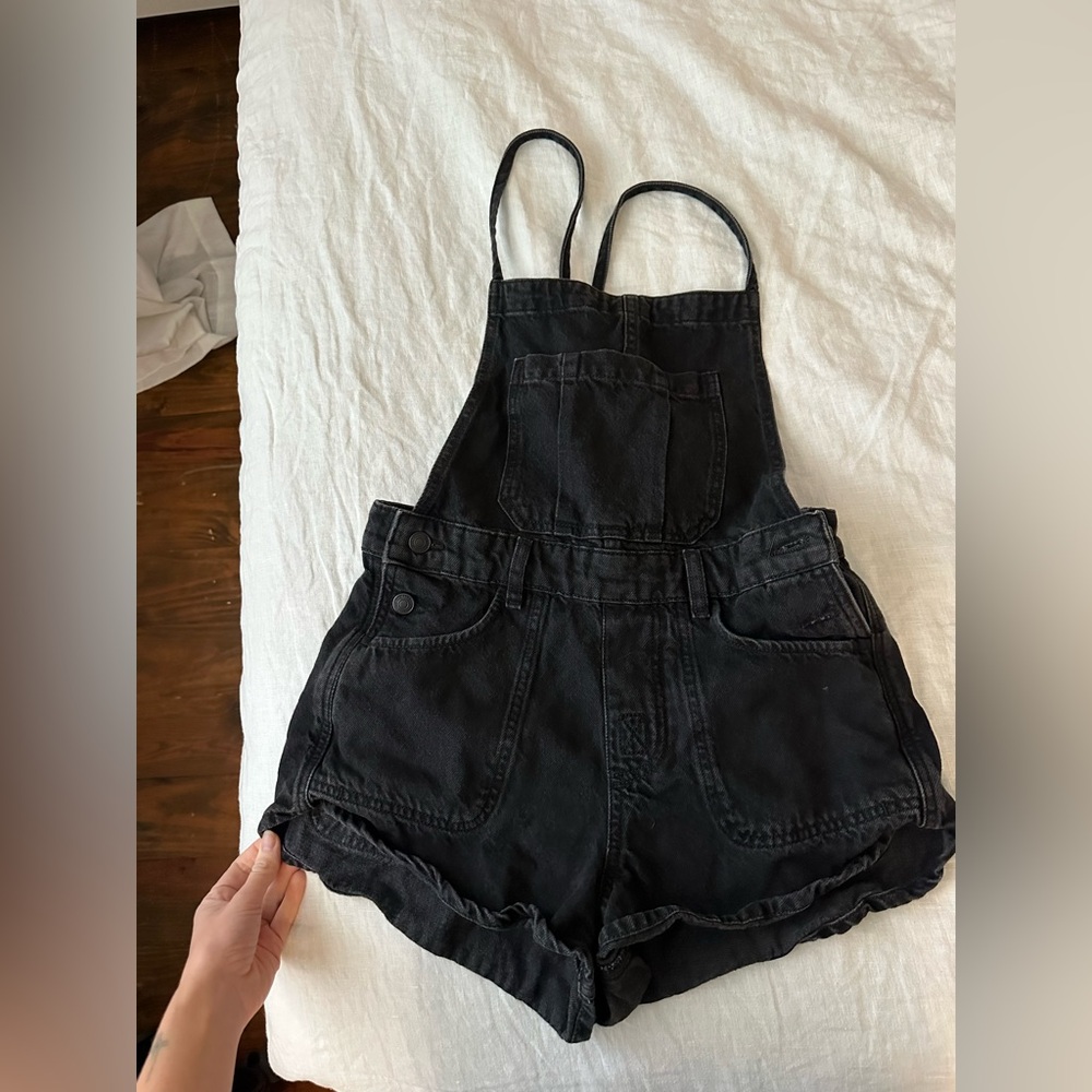 Free People Overall Shorts